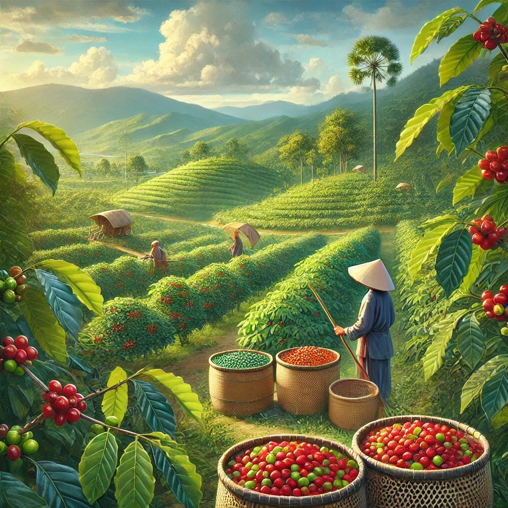 cà phê arabica khe sanh