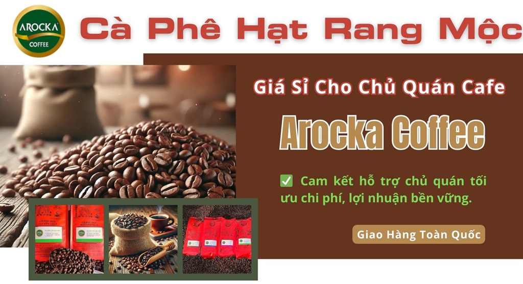 cà phê hạt rang mộc arocka