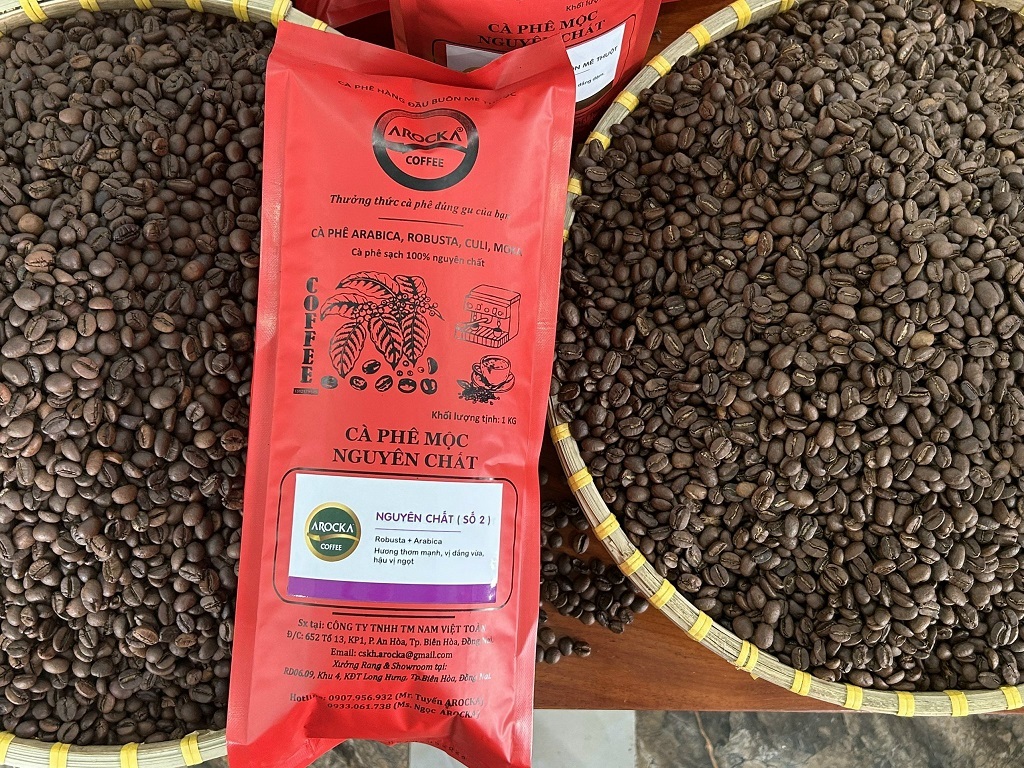 Cà phê nguyên chất của Arocka