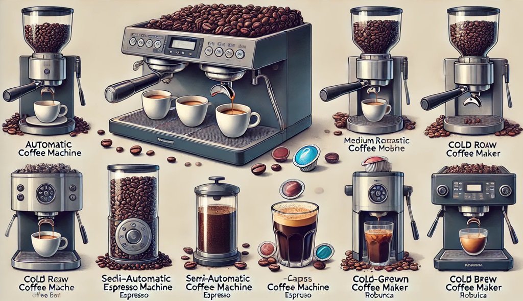 Các dòng máy pha cafe