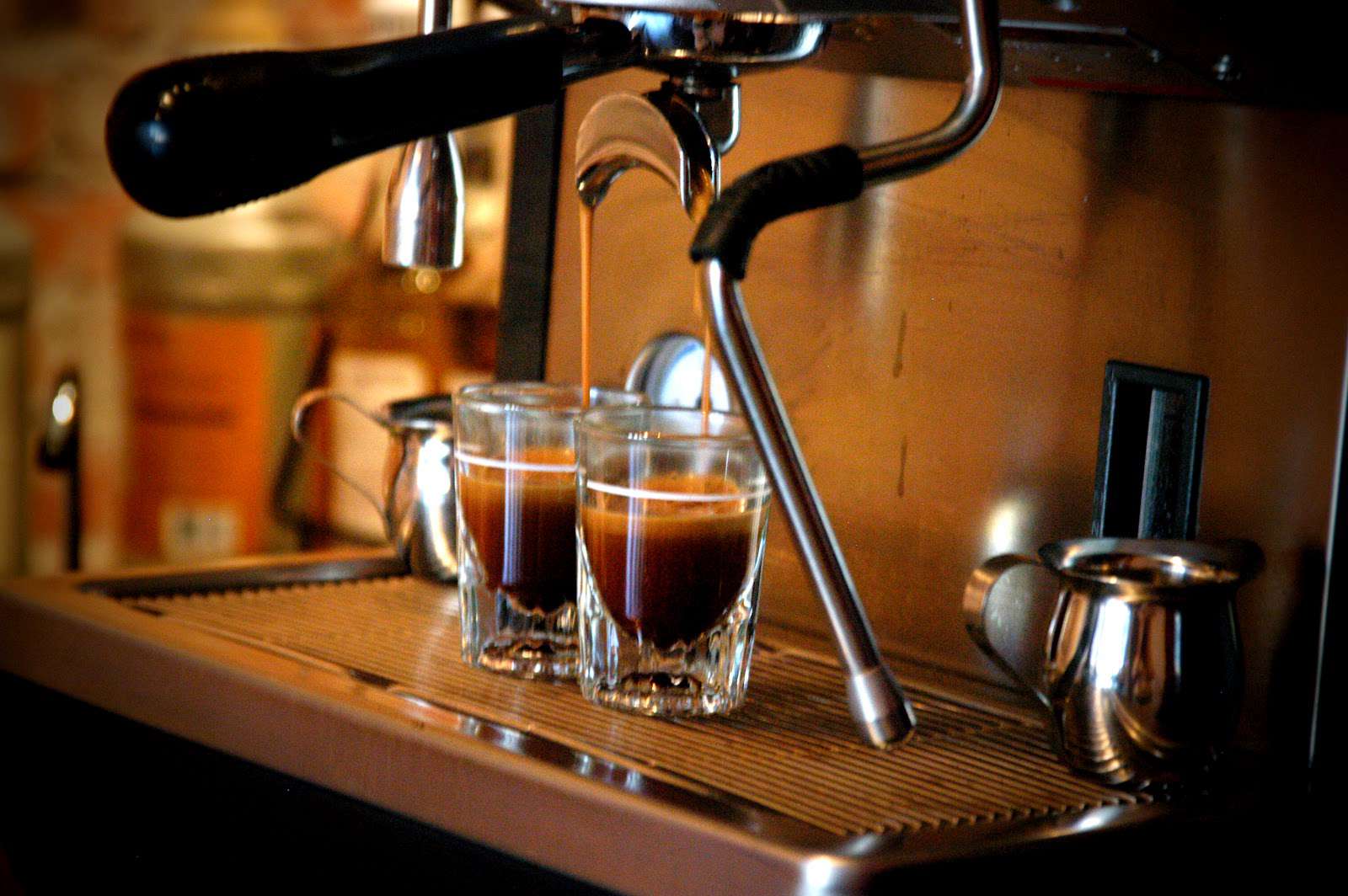 cafe pha máy