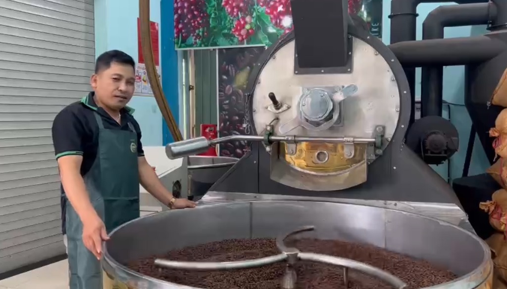 Rang gia công cà phê tại tphcm